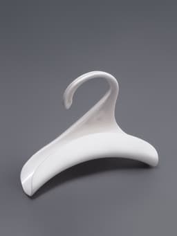 Крючок для сумки и зонта, 10×9 см, белый