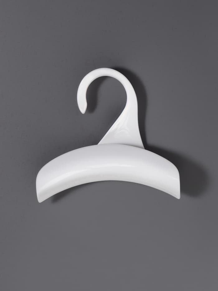 Крючок для сумки и зонта, 10×9 см, белый
