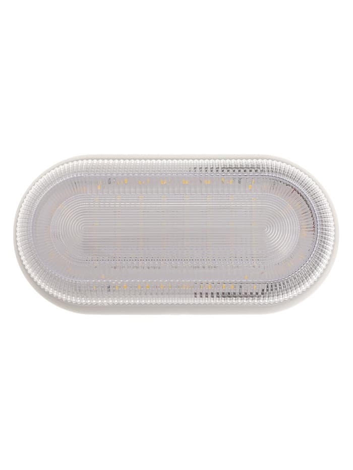 Светильник светодиодный герметичный, 18 Вт, IP54, 4000К, 220 В, овал, белый