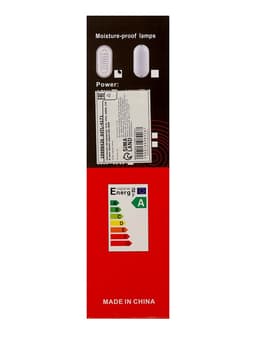 Светильник светодиодный герметичный, 18 Вт, IP54, 4000К, 220 В, овал, белый