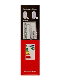 Светильник светодиодный герметичный, 18 Вт, IP54, 6500К, 220 В, овал, белый