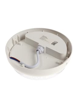 Светильник светодиодный герметичный, 18 Вт, IP54, 4000К, 220 В, круг, белый