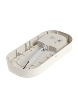 Светильник светодиодный герметичный, 24 Вт, IP54, 4000К, 220 В, овал, белый