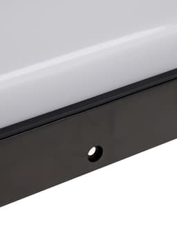 Светильник светодиодный герметичный, 24 Вт, IP54, 4000К, 220 В, овал, черный