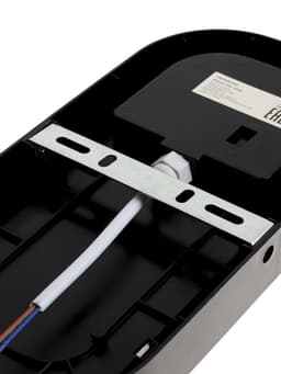 Светильник светодиодный герметичный, 24 Вт, IP54, 4000К, 220 В, овал, черный