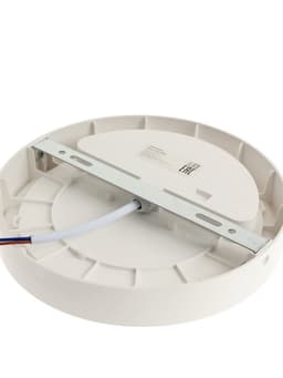 Светильник светодиодный герметичный, 24 Вт, IP54, 4000К, 220 В, круг, белый