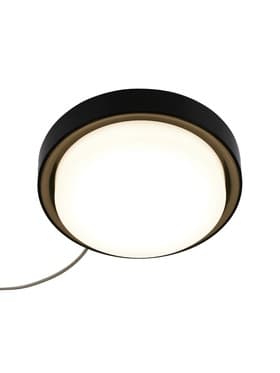 Светильник светодиодный герметичный, 24 Вт, IP54, 4000К, 220 В, круг, черный