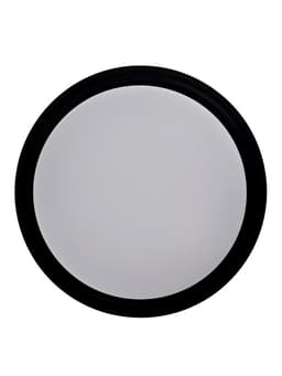 Светильник светодиодный герметичный, 24 Вт, IP54, 4000К, 220 В, круг, черный