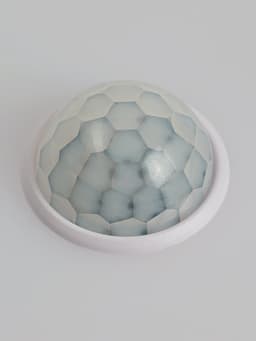 Светильник светодиодный герметичный, с датчиком движения, 15 Вт, IP54, 4000K, 220 В, овал