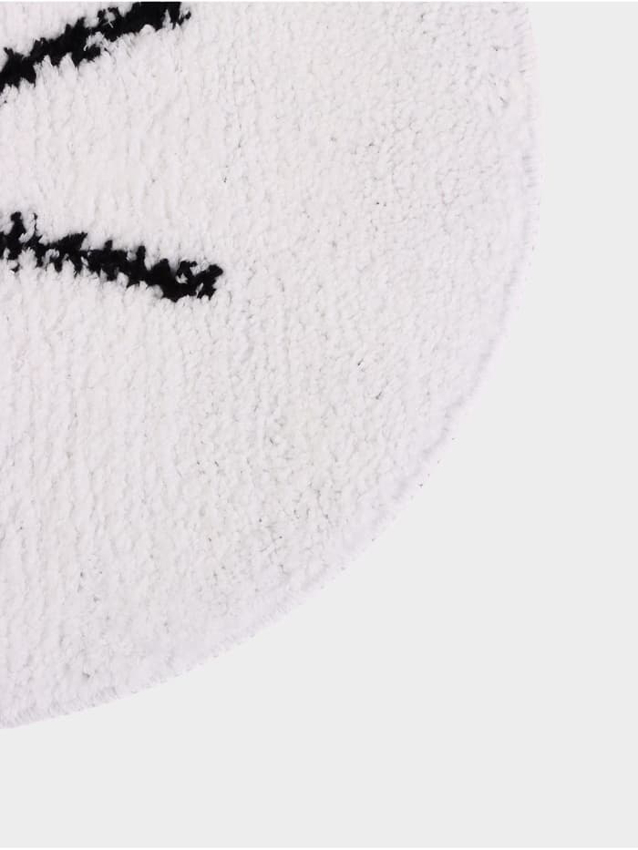 Коврик Доляна White Cat, 50.5×61 см, ворс 1.5 см, микрофибра, белый