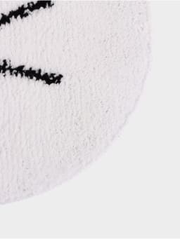 Коврик Доляна White Cat, 50.5×61 см, ворс 1.5 см, микрофибра, белый