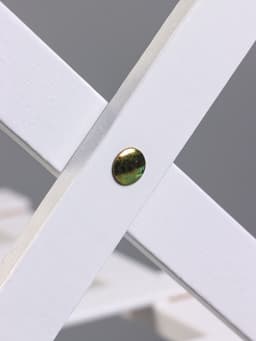 Стеллаж универсальный, 6 полок, 50×25×110 см, напольный, открытый, белый, Greengo