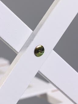 Стеллаж универсальный, 4 полки, 50×25×68 см, напольный, открытый, белый, Greengo