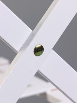 Стеллаж универсальный, 5 полок, 50×25×89 см, напольный, открытый, белый, Greengo