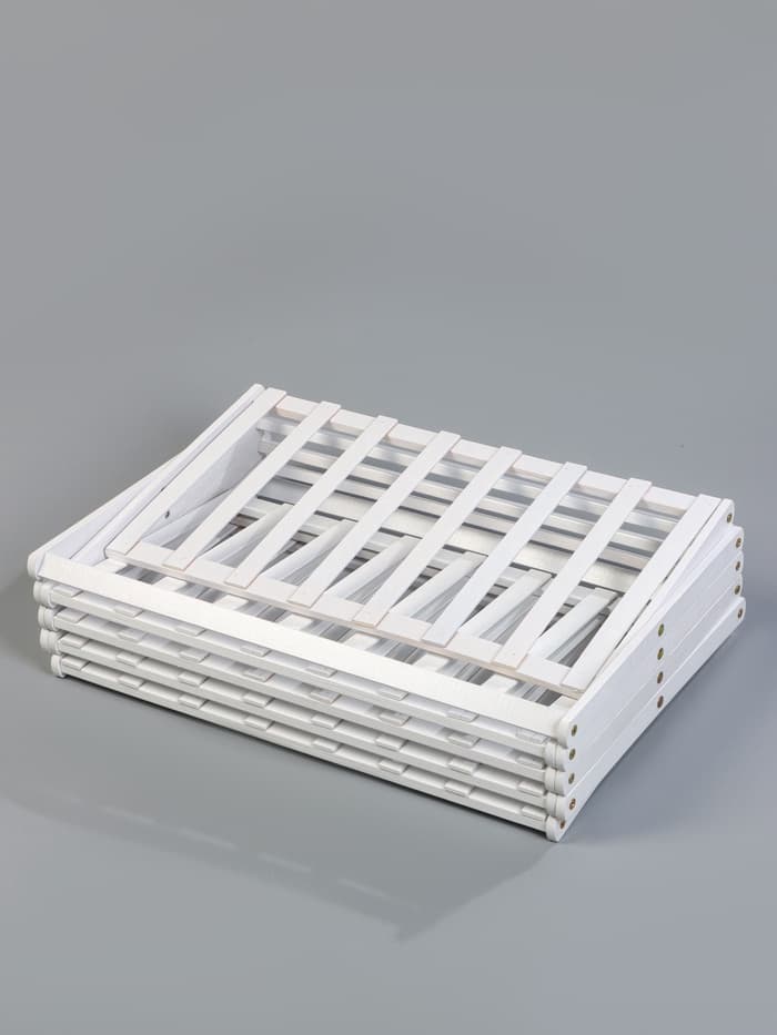 Стеллаж универсальный, 5 полок, 50×25×89 см, напольный, открытый, белый, Greengo