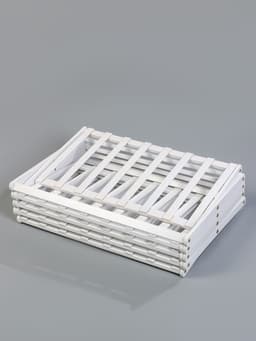 Стеллаж универсальный, 5 полок, 50×25×89 см, напольный, открытый, белый, Greengo