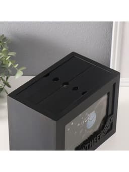 Фотоархив на 96 фото 10×15 см с фоторамкой 10×15 см «В объективе», чёрный 20×15×12 см