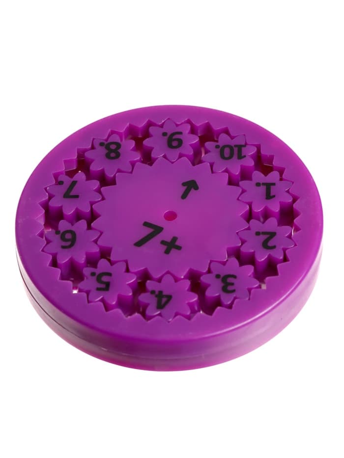 Развивающий набор IQ-ZABIAKA «Математические спиннеры. Складывай и вычитай!», 5 спиннеров, 5+