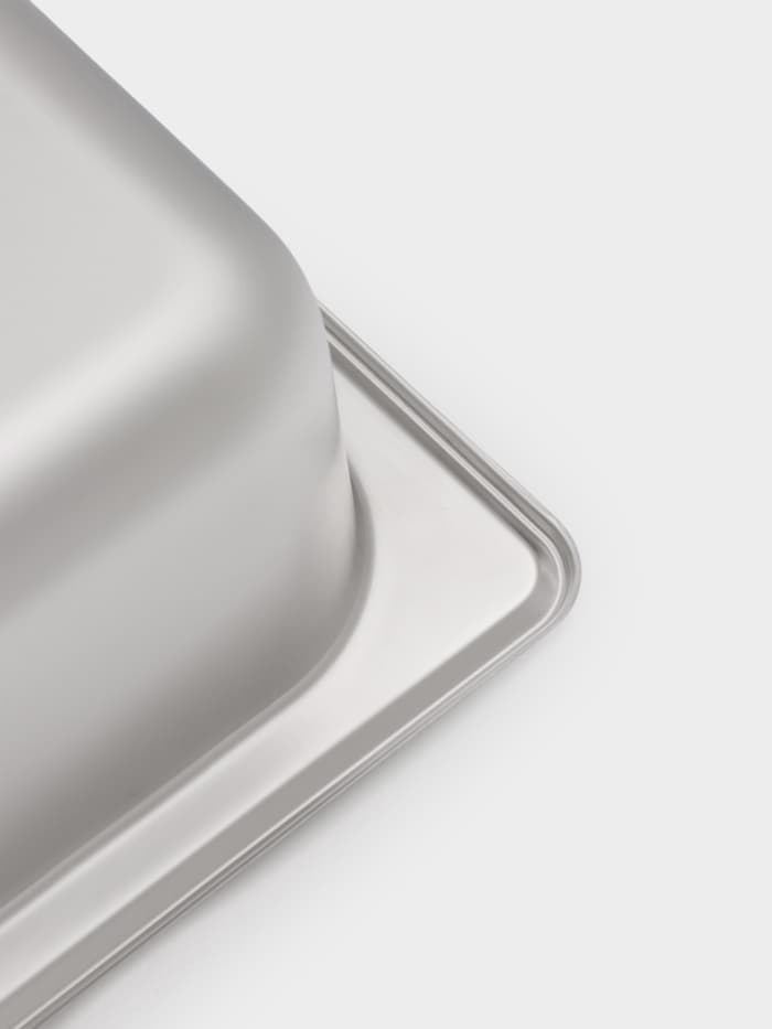 Мармит Hanna Knövell, 60×35×32 см, разборный, съёмная крышка, нержавеющая сталь, серебристый