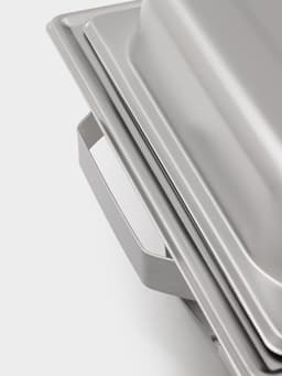 Мармит Hanna Knövell, 60×35×32 см, разборный, съёмная крышка, нержавеющая сталь, серебристый