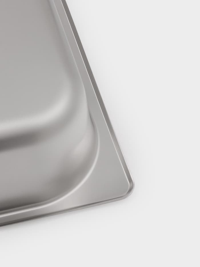 Мармит Hanna Knövell, 60×35×32 см, разборный, съёмная крышка, нержавеющая сталь, серебристый