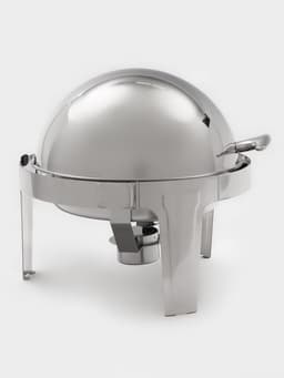 Мармит Hanna Knövel, 47×47×45 см, откидывающаяся крышка, круглый, нержавеющая сталь, серебристый