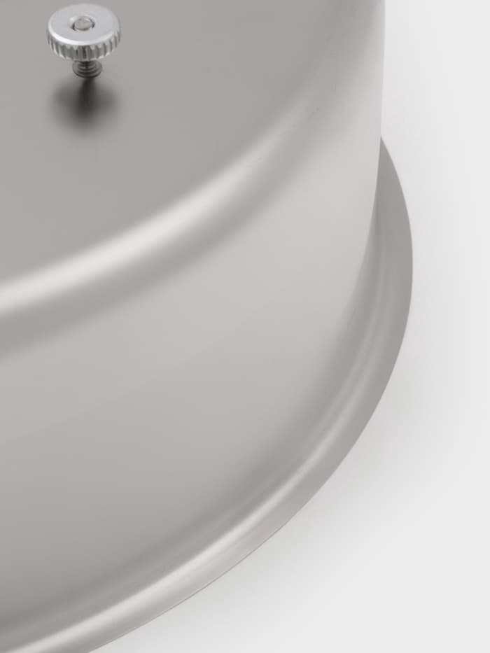 Мармит Hanna Knövel, 47×47×45 см, откидывающаяся крышка, круглый, нержавеющая сталь, серебристый