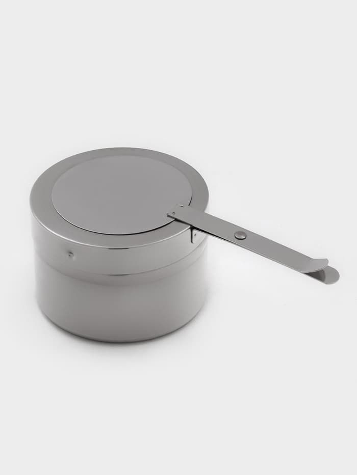 Мармит Hanna Knövel, 47×47×45 см, откидывающаяся крышка, круглый, нержавеющая сталь, серебристый