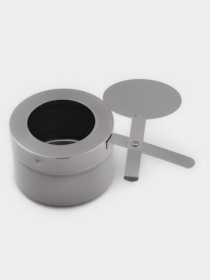 Мармит Hanna Knövel, 47×47×45 см, откидывающаяся крышка, круглый, нержавеющая сталь, серебристый