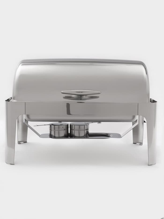 Мармит Hanna Knövell, 64×46×44 см, откидывающаяся крышка, нержавеющая сталь, серебристый