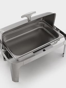 Мармит Hanna Knövell, 64×46×44 см, откидывающаяся крышка, нержавеющая сталь, серебристый