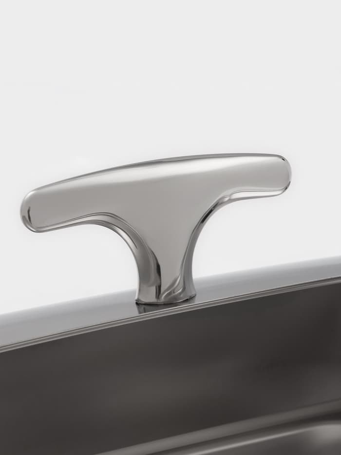 Мармит Hanna Knövell, 64×46×44 см, откидывающаяся крышка, нержавеющая сталь, серебристый