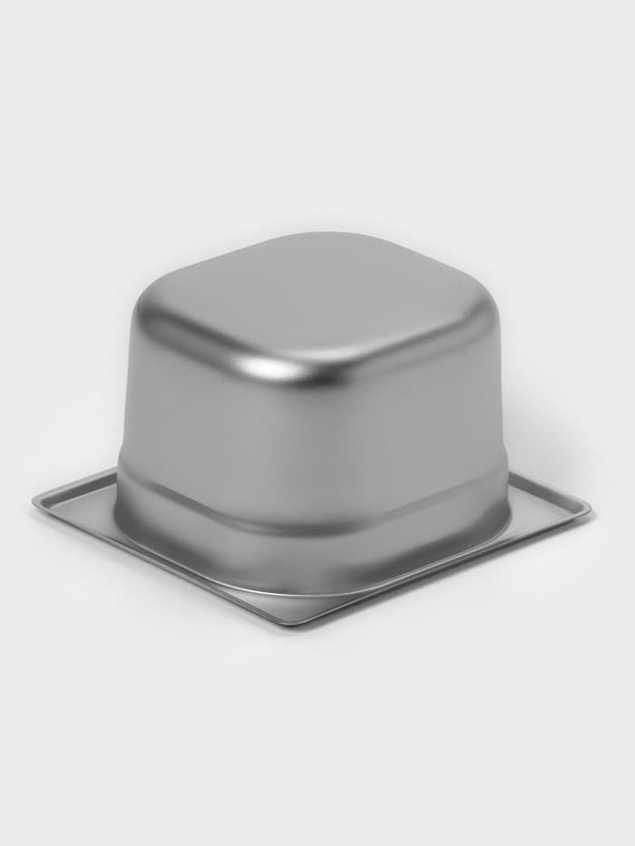 Гастроёмкость GN 1/6 Hanna Knövell, 100 мм, 176×162×100 мм, толщина 0.8 мм, нержавеющая сталь