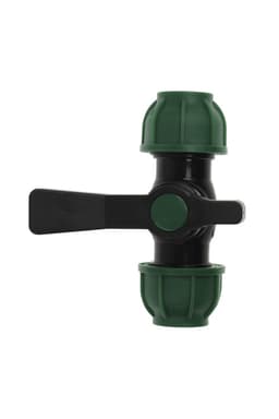 Кран шаровой ПНД ZEIN, 20 мм, цанга