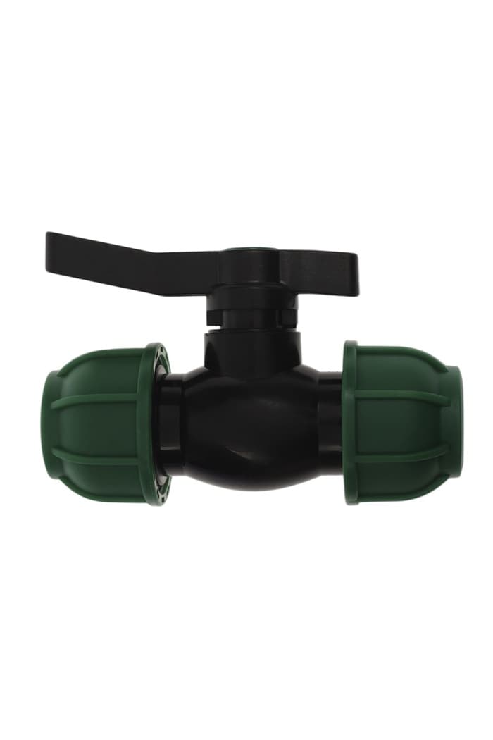 Кран шаровой ПНД ZEIN, 25 мм, цанга