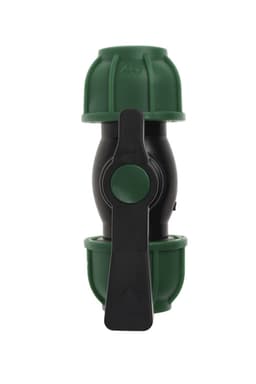 Кран шаровой ПНД ZEIN, 25 мм, цанга