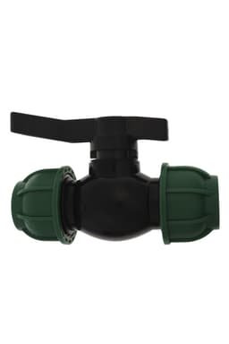 Кран шаровой ПНД ZEIN, 32 мм, цанга