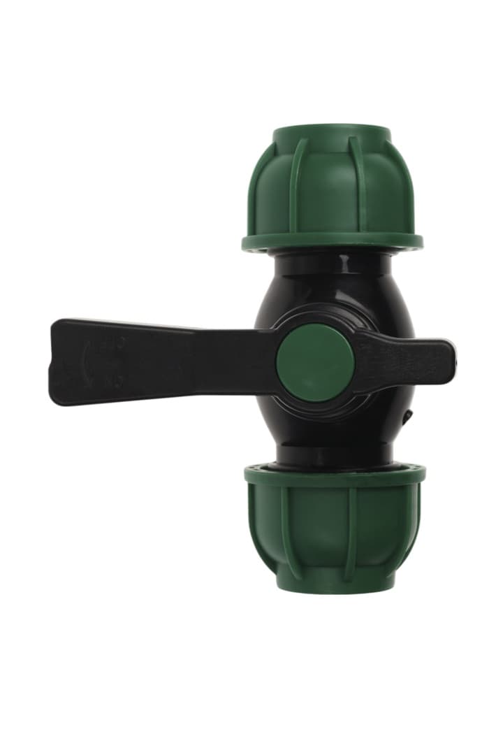 Кран шаровой ПНД ZEIN, 32 мм, цанга