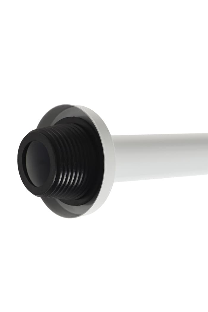 Сифон ZEIN engr, для раковины, бутылочный, цилиндрический, 1 1/4" × 32 мм, цинк, белый