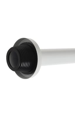 Сифон ZEIN engr, для раковины, бутылочный, цилиндрический, 1 1/4" × 32 мм, цинк, белый