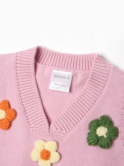 Жилет «Крошка Я. Ромашки», рост 86-92 см, розовый