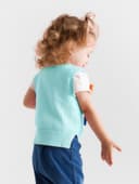 Жилет «Крошка Я. Ромашки», рост 68-74 см, голубой