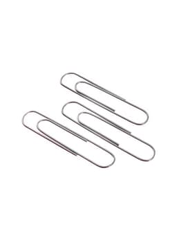 Скрепки 78 мм оцинкованные в пластиковой тубе 100 штук