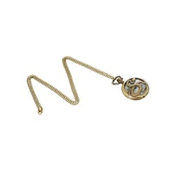 Часы карманные «Змея», кварцевые, длина цепочки 40 см, циферблат d=4.5 см, медные