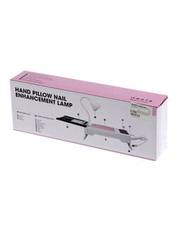 Лампа для маникюра, LED, 24 диода, 72 Вт, USB, складная, с дисплеем, белая