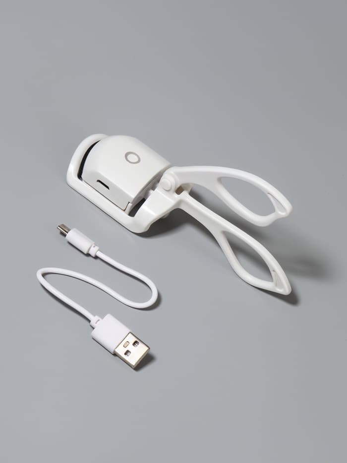 Керлер для ресниц, электрический, USB, 13 см, белый