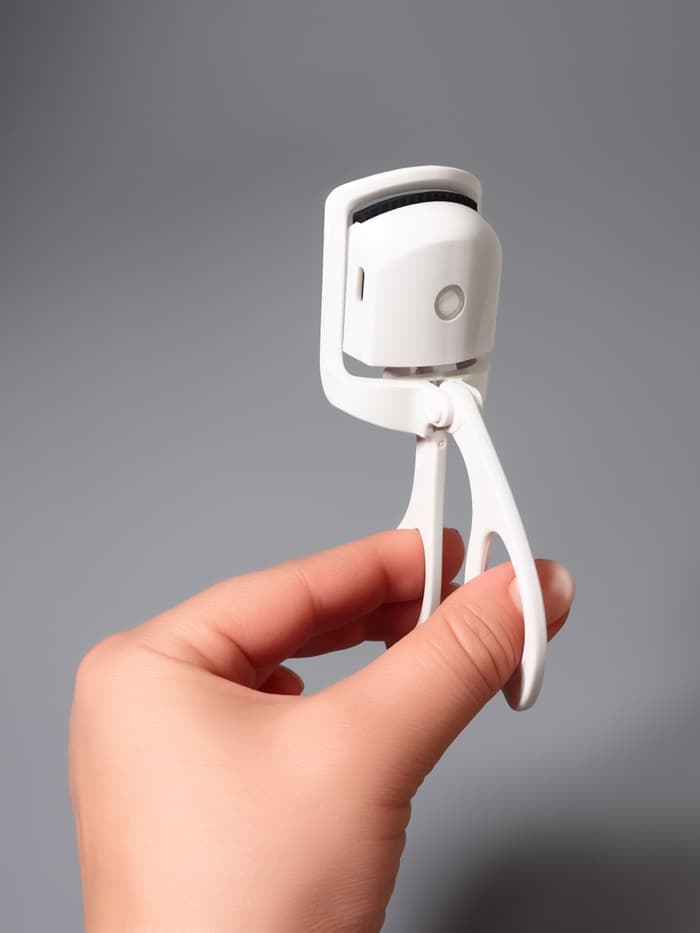 Керлер для ресниц, электрический, USB, 13 см, белый