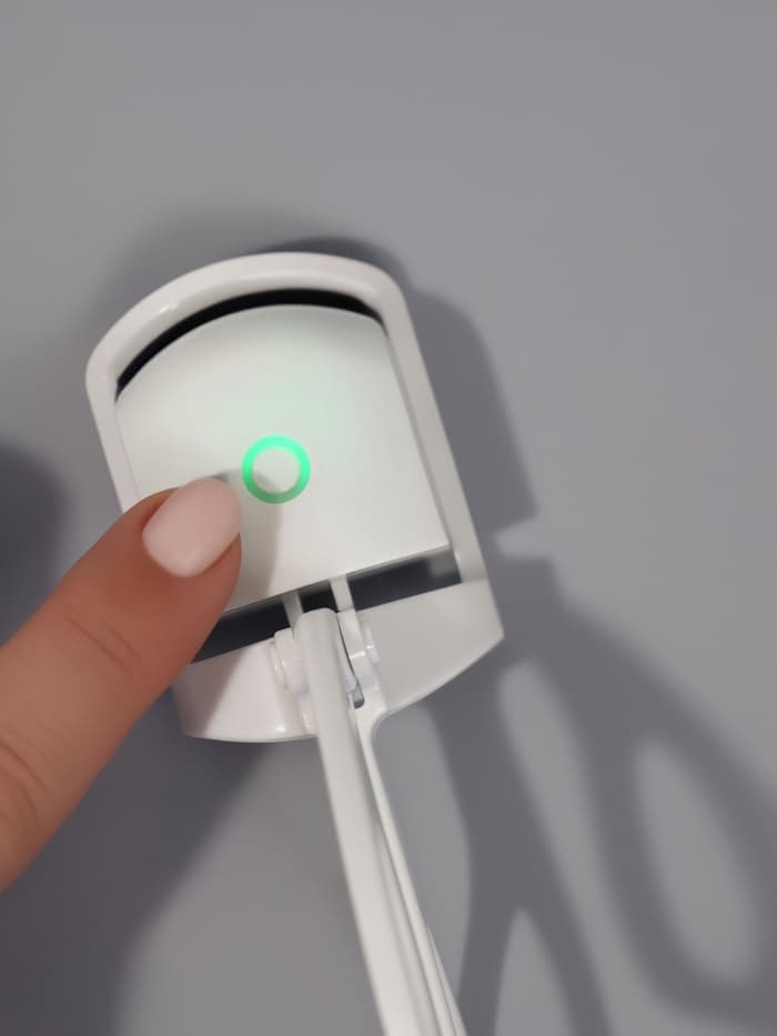 Керлер для ресниц, электрический, USB, 13 см, белый