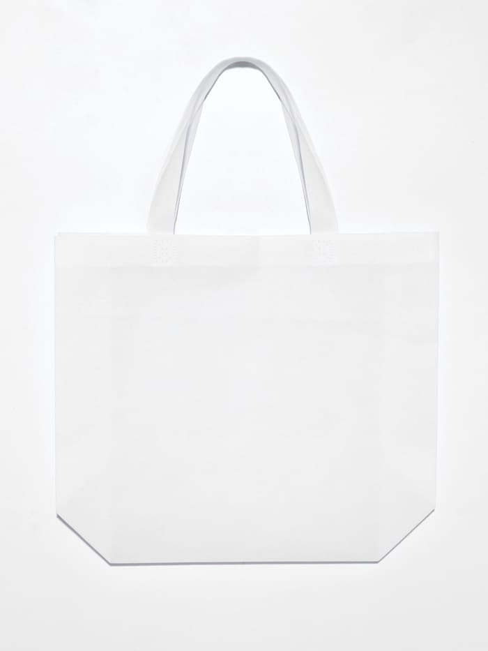 Пакет с петлевой ручкой, сумка - шопер «Эко», 35×31×8 см, белый