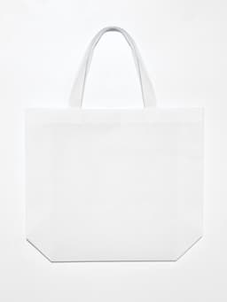 Пакет с петлевой ручкой, сумка - шопер «Эко», 35×31×8 см, белый